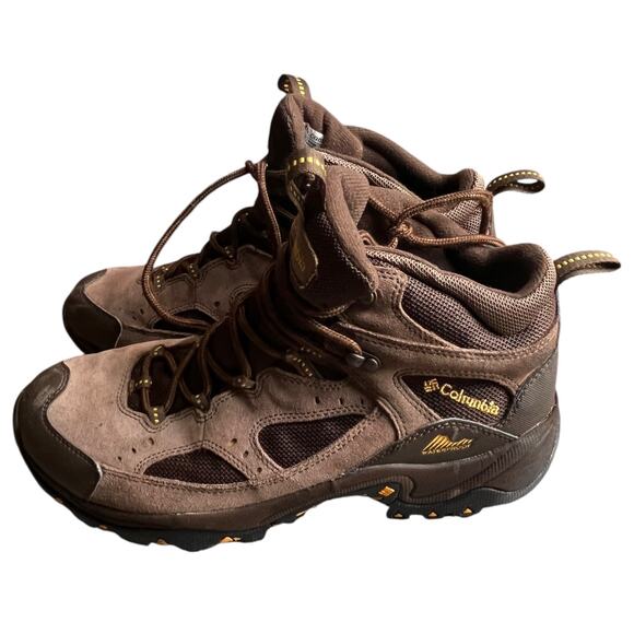 Size 10.5 Columbia Men\'s Coretek BM3444-23 Waterproof Brown Outdoors Hiking